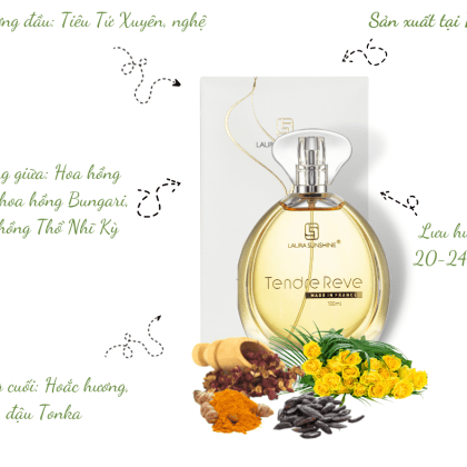 Nước Hoa Nữ Laura Sunshine Tendre Reve 100ml
