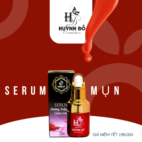 Serum đặc trị mụn Huỳnh Đỗ 12h
