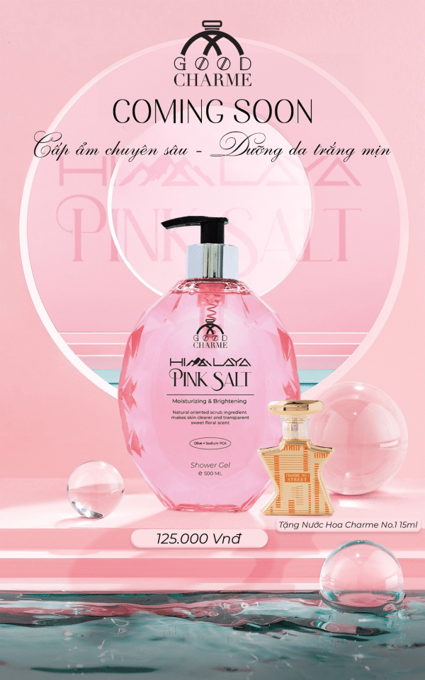 sữa tắm muối hồng Himalaya Pink Salt đem đến liệu pháp chăm sóc da toàn diện với hiệu quả tối ưu