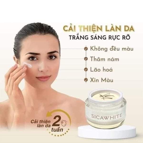 Kem Face Lụa Sica White Size mini