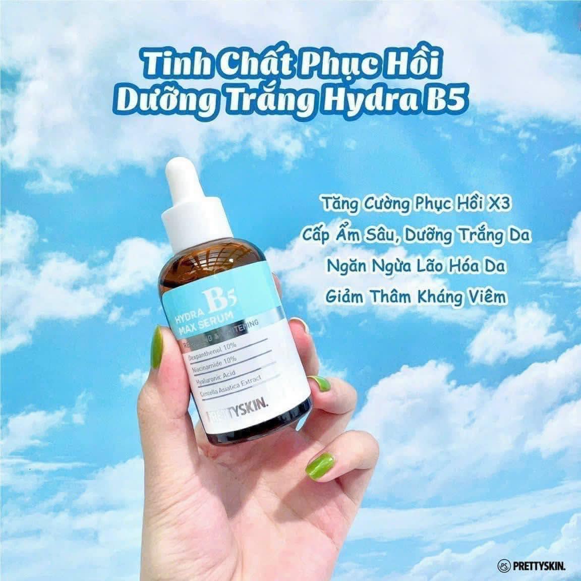 Serum B5 Phục Hồi Da PrettySkin Được rất nhiều bác sĩ da liễu ưng ý nè