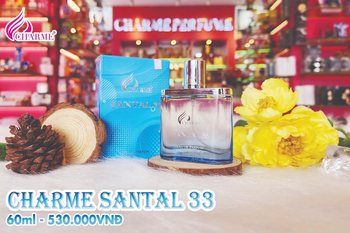 Nước Hoa Nam Charme Santal 33 60ml