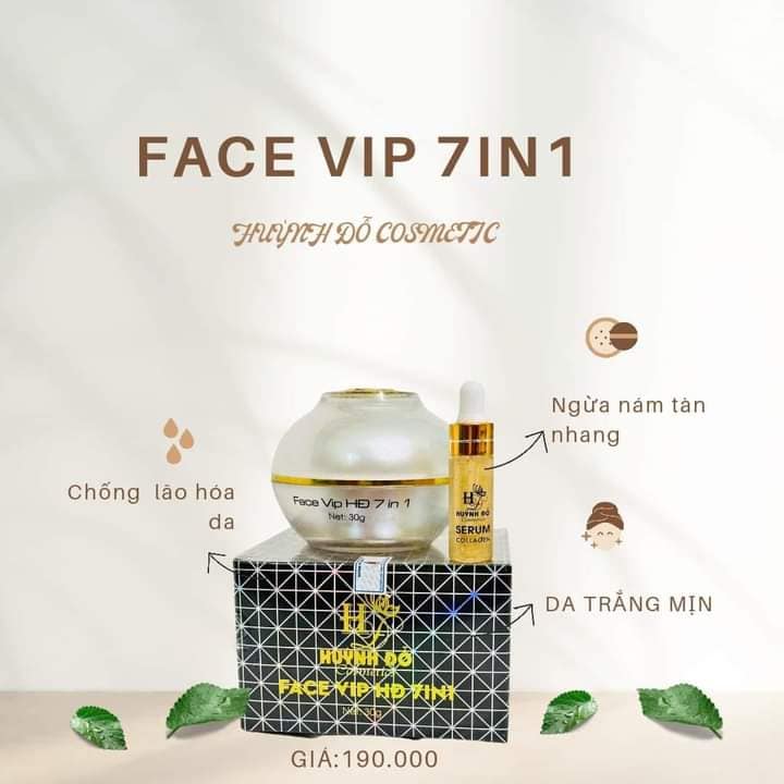Kem Face Vip Huỳnh Đỗ Nhìn Là đắm ngắm là mê sài là phê là khỏi chê chị em sài chỉ có mà mê