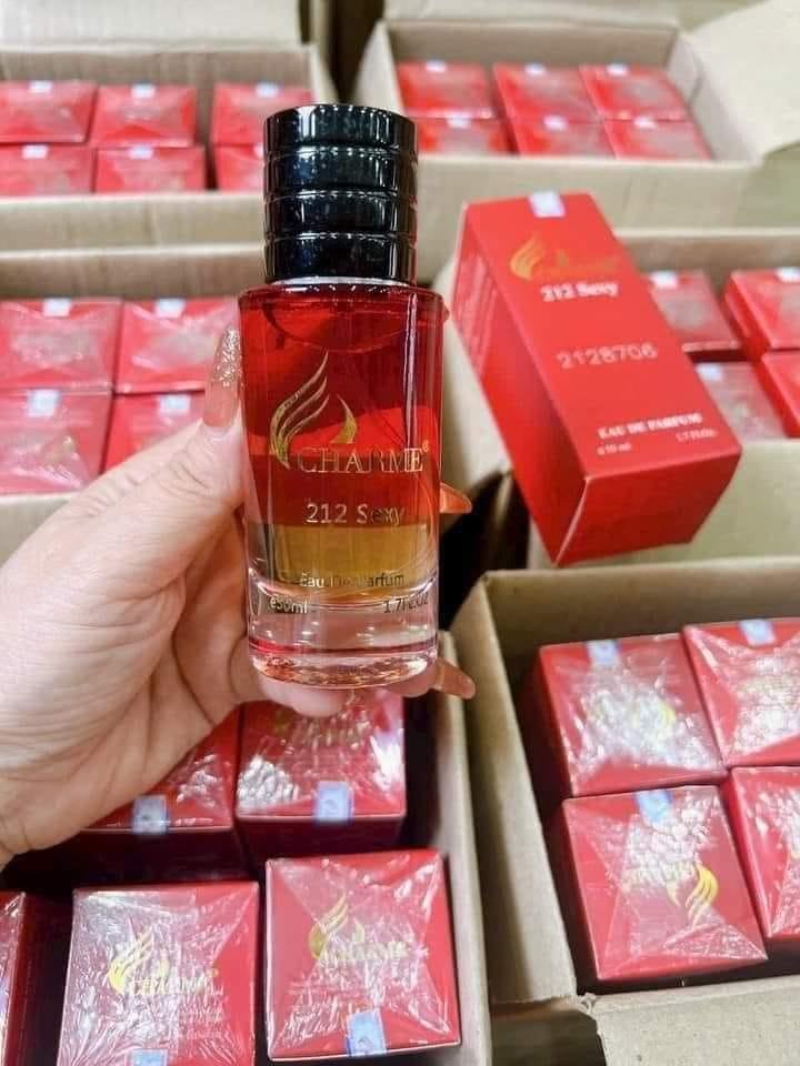Nước Hoa Charme 212 Sexy 50ml Nam & Nữ đều dùng được mùi hương này nhé