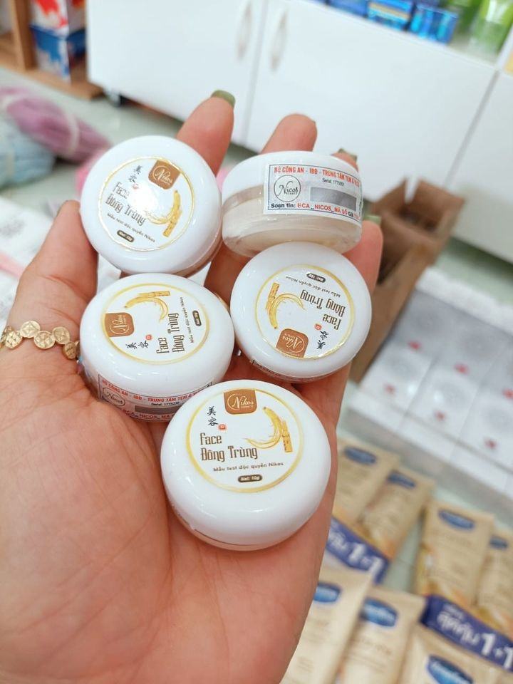 Kem Face Đông Trùng Thanh Nhi Nicos Beauty Chất kem đỉnh của đỉnh