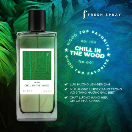 Nước Hoa F Fresh Spray No.002 Dance In The Rain 100ml