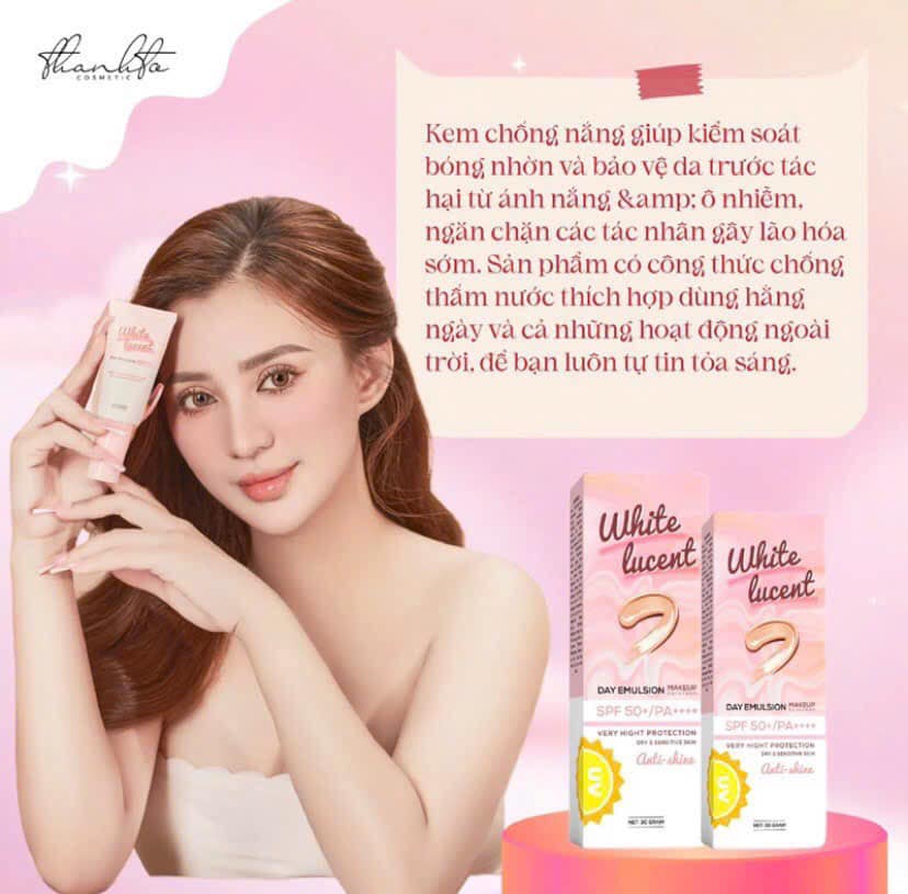 Kem Chống Nắng White Lucent Thanh Tô Cosmetics