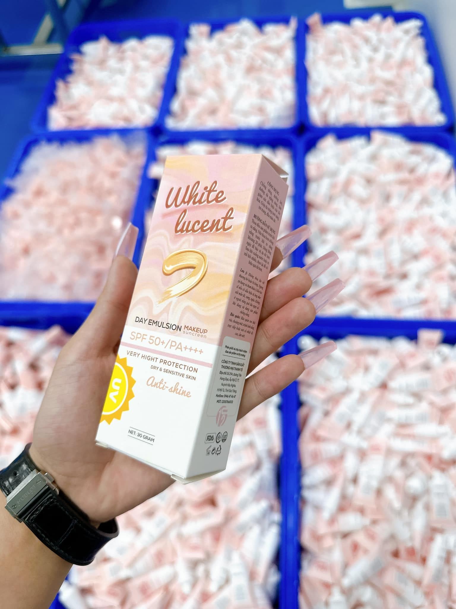 Kem Chống Nắng White Lucent Thanh Tô Cosmetics