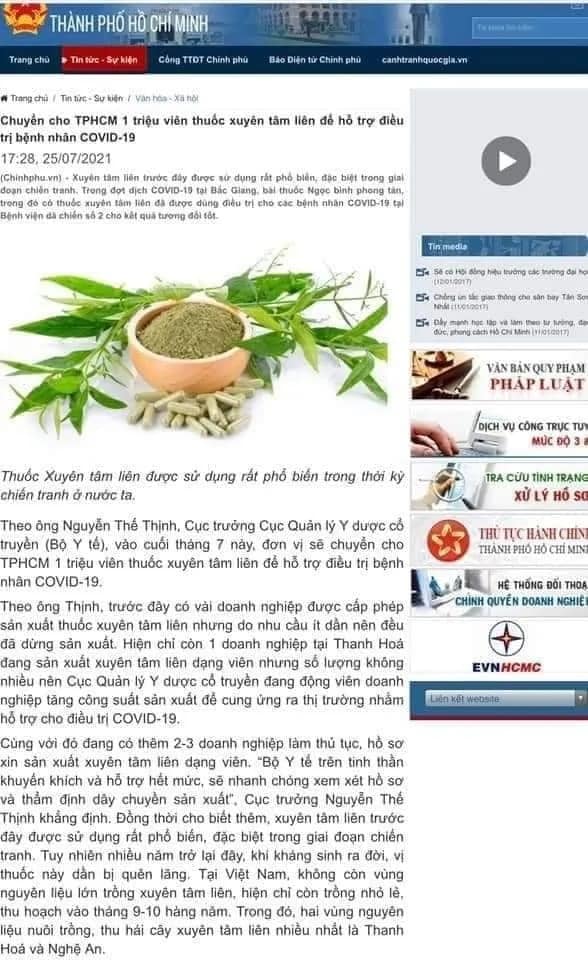 Viên uống Xuyên Tâm Liên Đông Trùng Hạ Thảo Đông Y Hồng Tâm  Công trình nghiên cứu đột phá Tăng miễn dịch cơ thể
