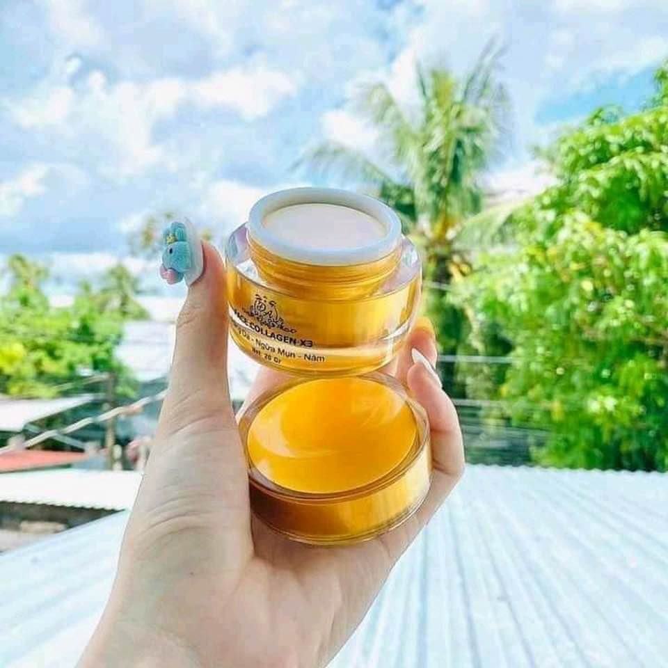 Kem Face Collagen X3 Mỹ phẩm Đông Anh giúp Ngừa Mụn Trắng Da Phục Hồi Da Hư Tổn