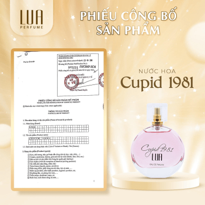 Nước Hoa Nữ Xạ Hương Nhiệt Đới Cupid 1986 50ml Lua Perfume
