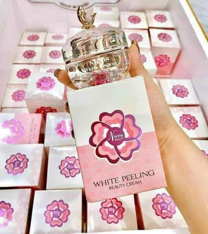 Kem Face Peel Da Nicos Beauty Cải thiện kết cấu da đem lại sắc da mịn màn trắng sáng