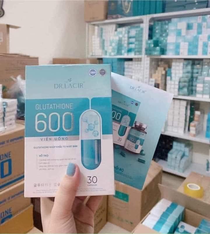 Viên Uống Trắng Da Glutathione 600 Dr Lacir Để Sở Hữu Làn Da Trắng Mịn Banh Nóc