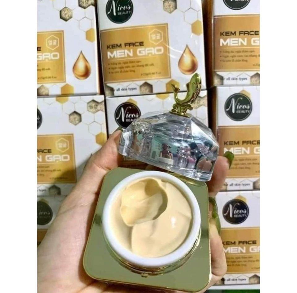 Kem Face Men Gạo Nicos Beauty