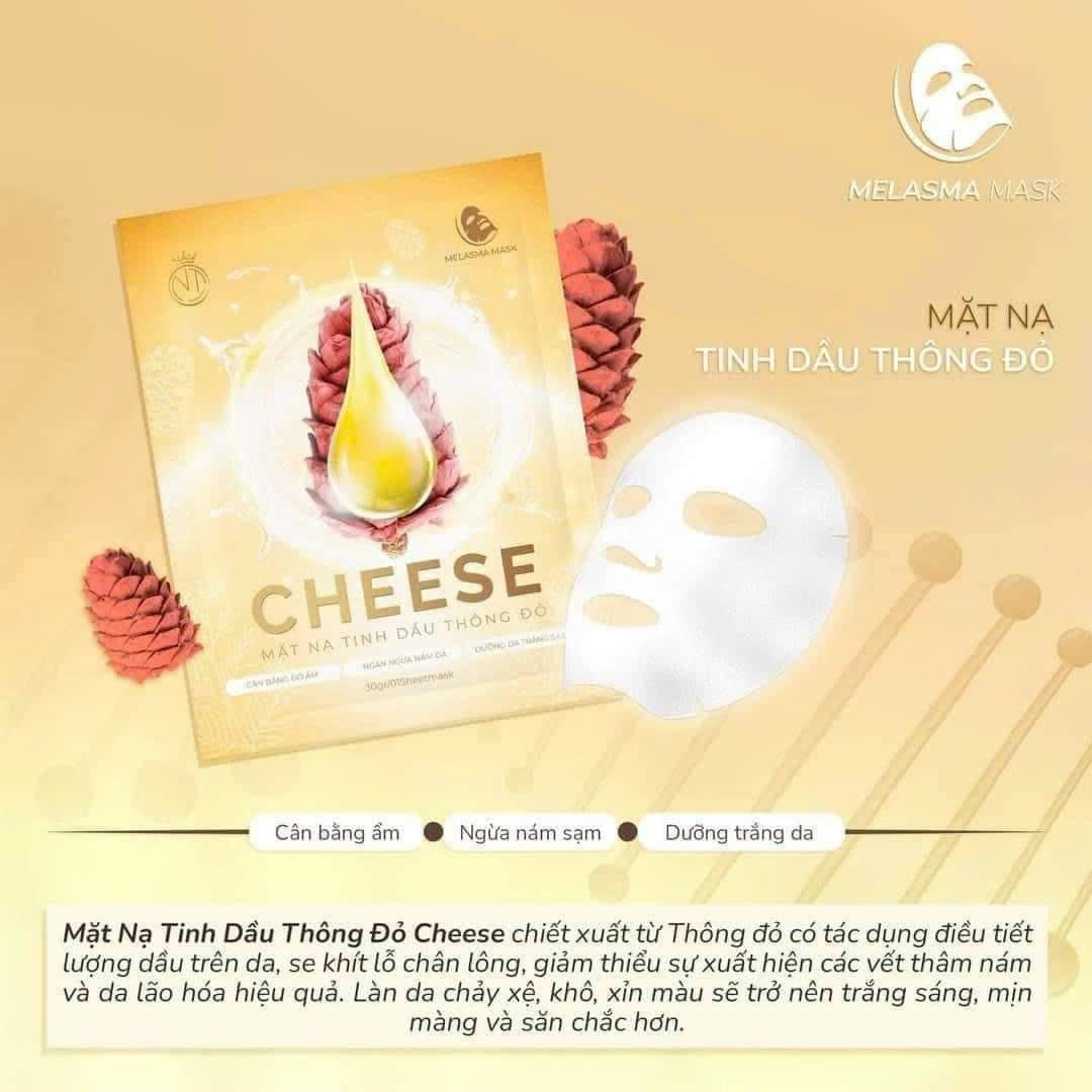 Mặt Nạ Tinh Dầu Thông Đỏ Cheese NT Cosmetics