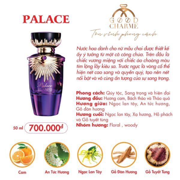 Nước Hoa Nữ Good Charme Palace phong thái nữ hoàng khiến chàng say đắm