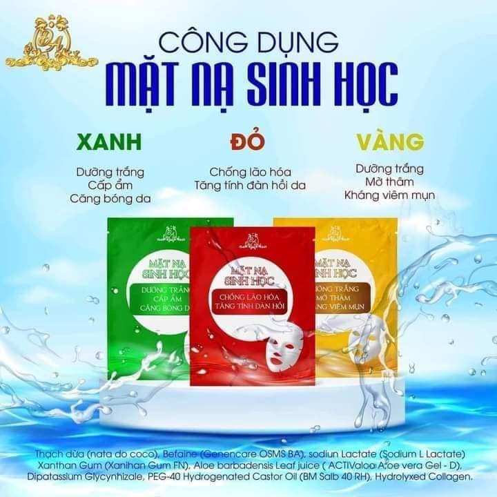 Mặt nạ sinh học Collagen X3 Mỹ phẩm Đông Anh