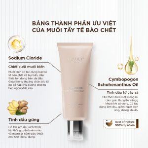 Muối Tẩy Tế Bào Chết Da Đầu Muối Biển Vijully Dành Cho Tóc Nhuộm