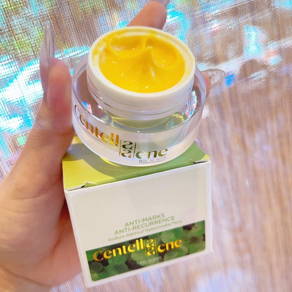 Combo Giảm Mụn Kem Face Rau Má Centella Ance Jiuhe và Serum Acne Extra Jiuhe Thanh Tô Cosmetics