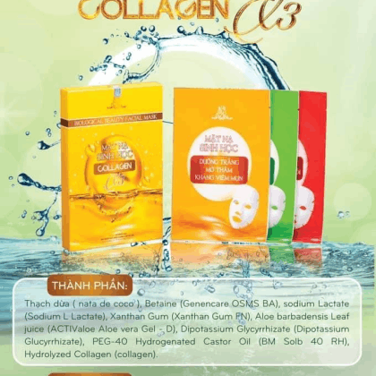 Mặt Nạ Collagen X3 Mỹ Phẩm Đông Anh