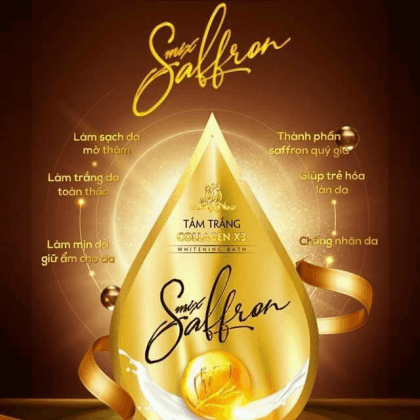 Tắm Trắng Collagen X3 Saffron Mỹ Phẩm Đông Anh