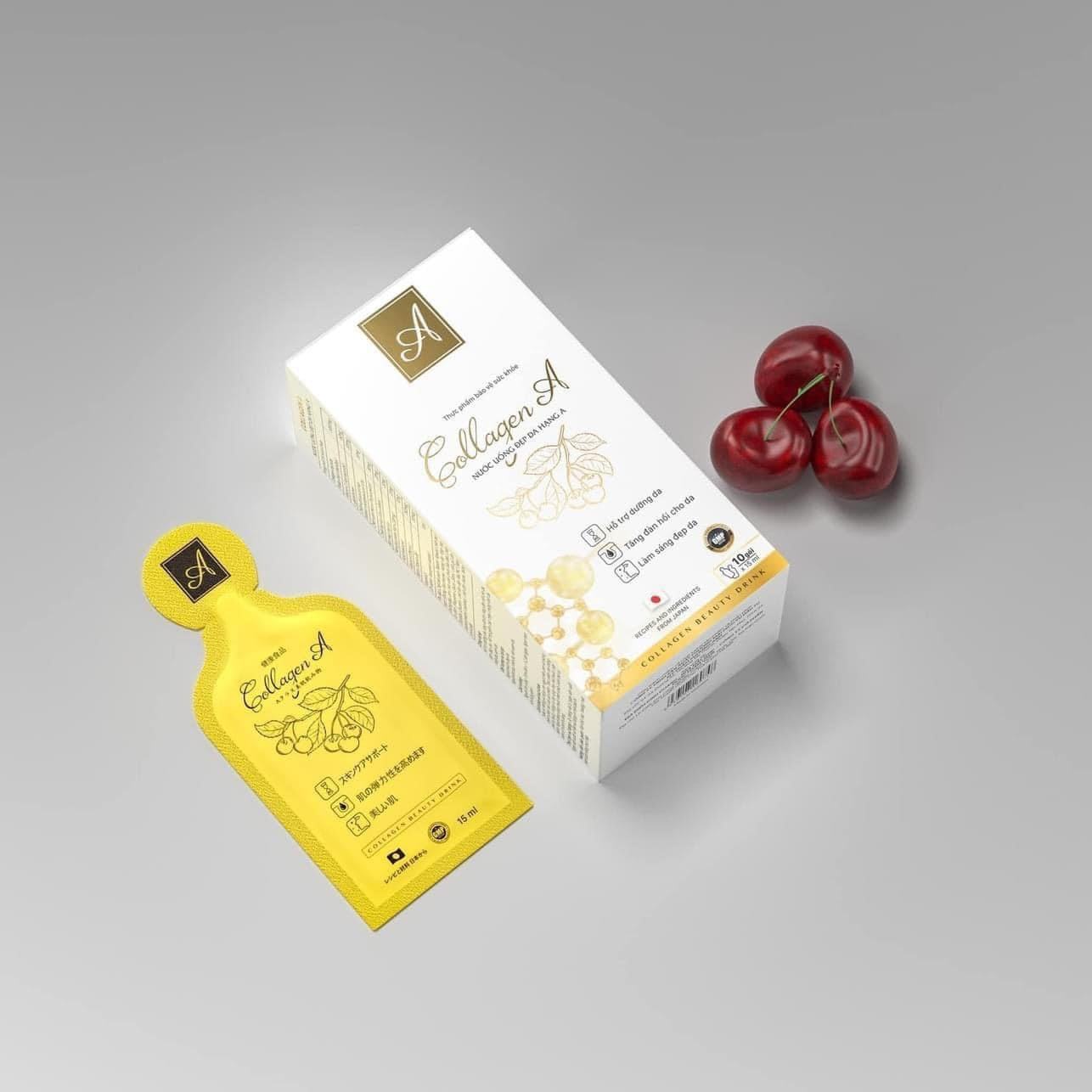 Chỉ có thể là Collagen A  Nước uống đẹp da hạng A thôi
