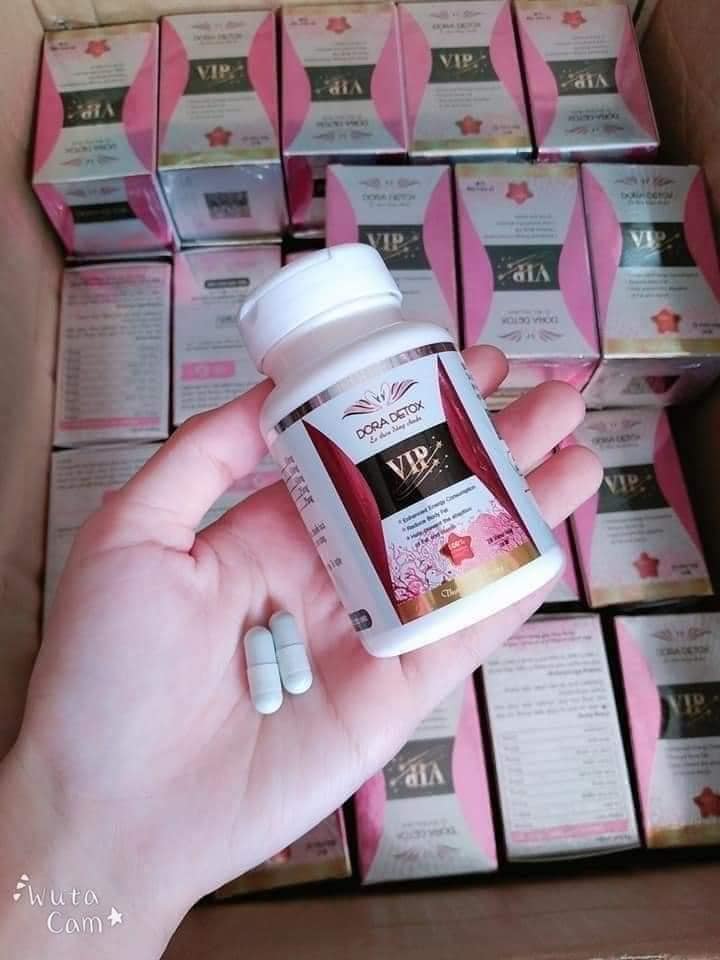 Chị em nhớ 2Viên Dora Detox Vip Dora trước bữa sáng nhé