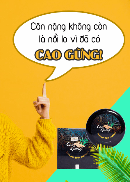 Cao gừng - tan mỡ, giữ dáng, đẹp da, gel tan mỡ số 1 Việt Nam