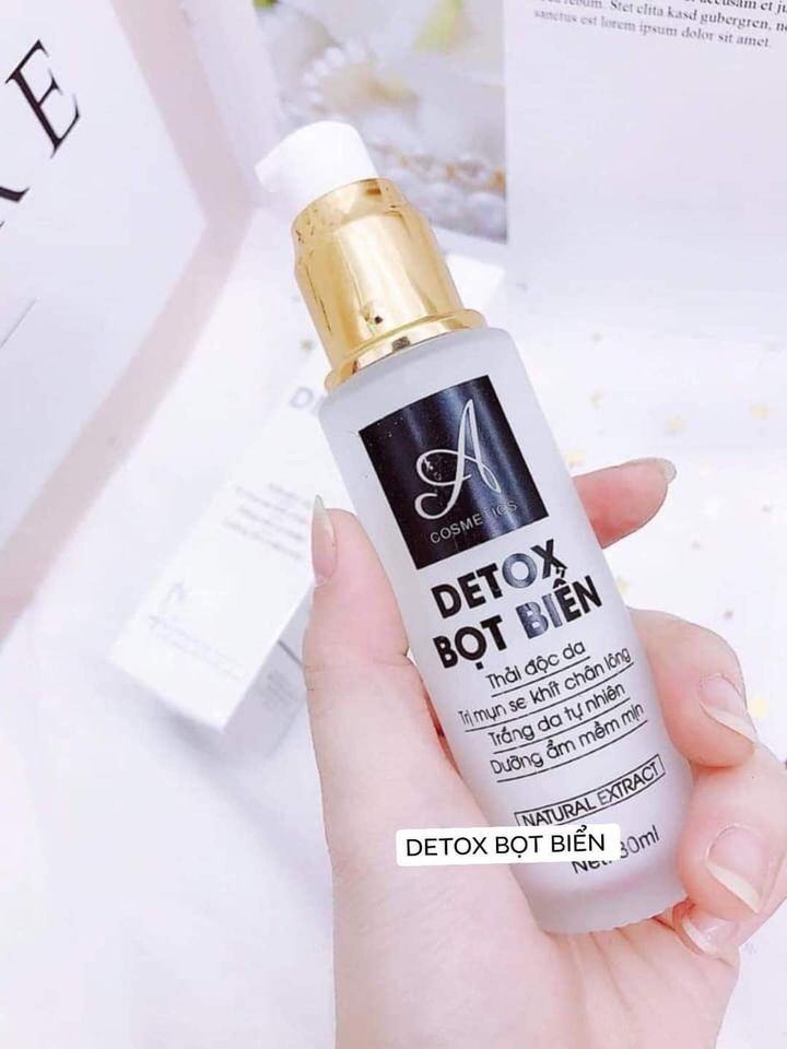 Sạch mụn và trắng sáng da với Detox Bọt Biển chính hãng Mỹ Phẩm Phương Anh