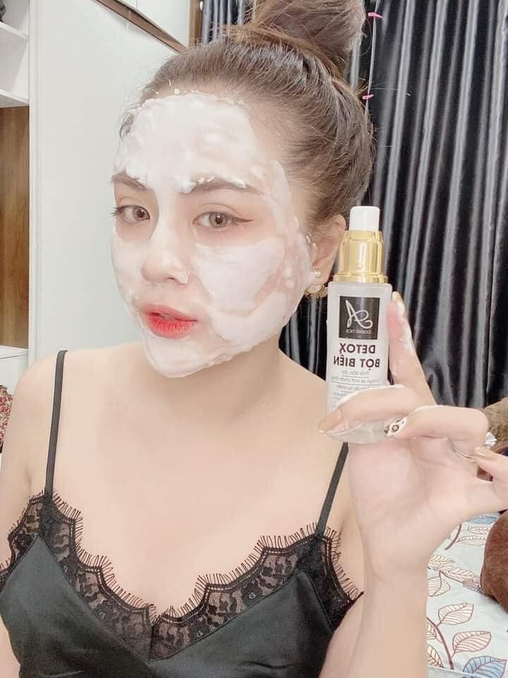 Sạch mụn và trắng sáng da với Detox Bọt Biển chính hãng Mỹ Phẩm Phương Anh