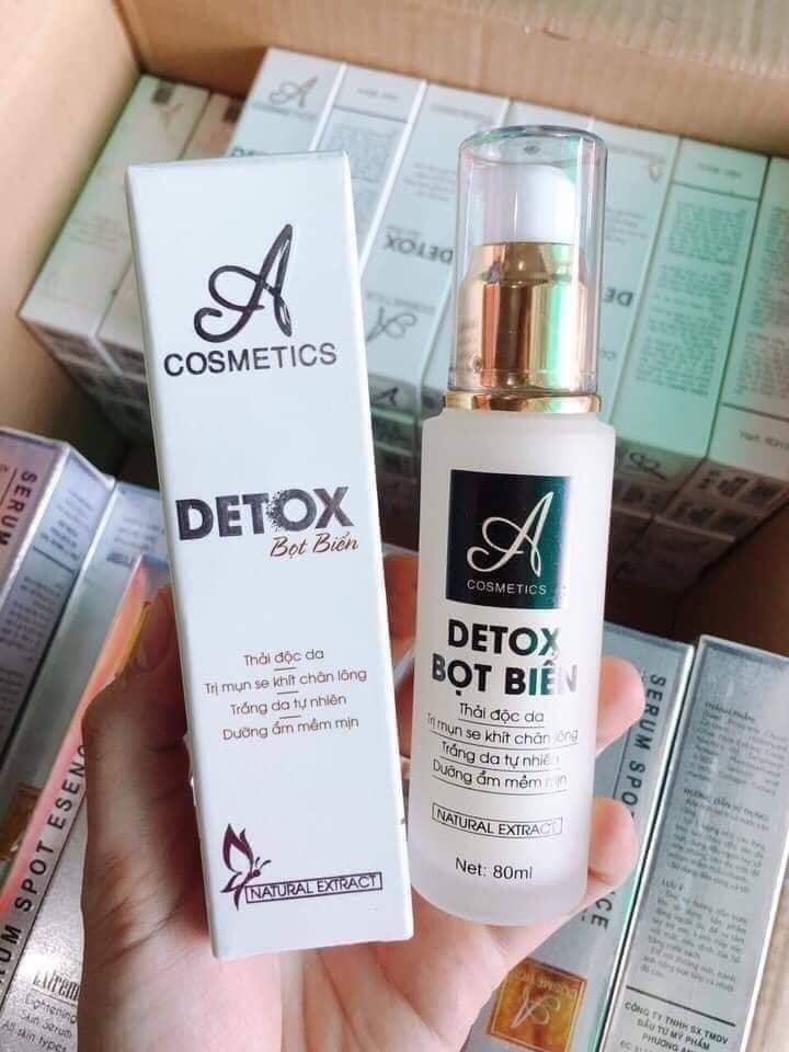 Sạch mụn và trắng sáng da với Detox Bọt Biển chính hãng Mỹ Phẩm Phương Anh