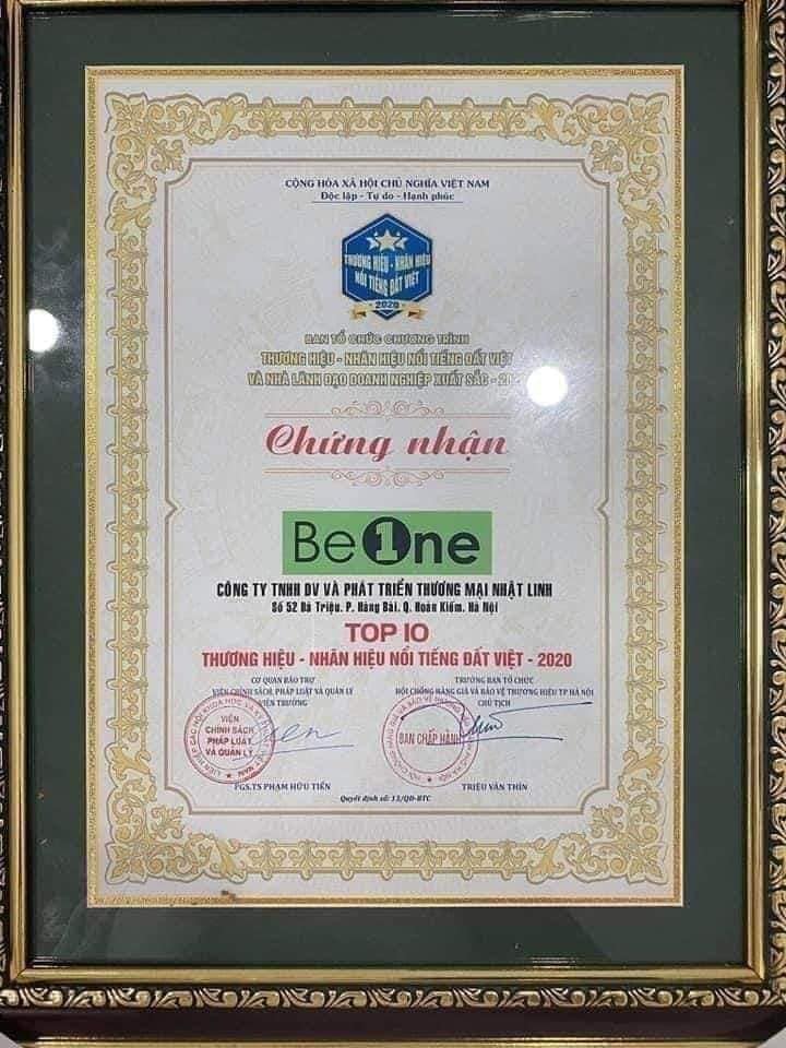 Beone - ngũ cốc dinh dưỡng số 1 Việt Nam