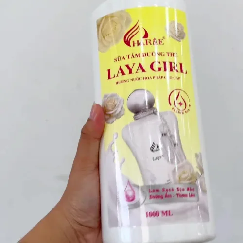 Sữa Tắm Dưỡng Thể Charme Laya Girl 1000ml - Sữa Tắm Hương Nước Hoa Pháp Cao Cấp Charme