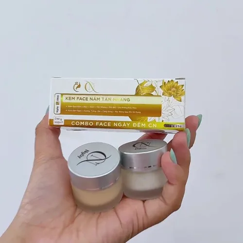 Combo kem dưỡng da mặt Chành Ni ngày và đêm 2 hũ x 10g