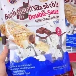 Bánh Thanh Sữa Heshan Socola Double-Sauce Vị Lúa Mì 280g