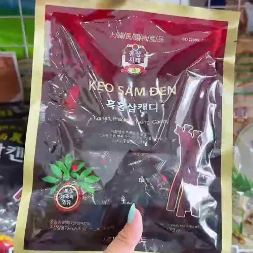 Kẹo Sâm Đen Hàn Quốc - Korean Black Ginseng Candy 170g