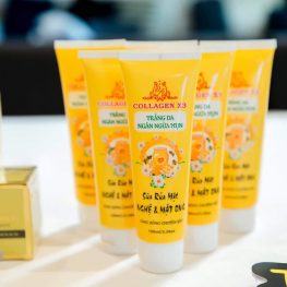 Sữa rửa mặt nghệ mật ong Collagen X3 Mỹ Phẩm Đông Anh