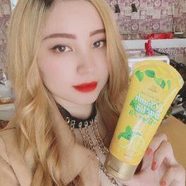 Gel tẩy tế bào chết Chanh Bạc Hà Collagen x3 Mỹ Phẩm Đông Anh