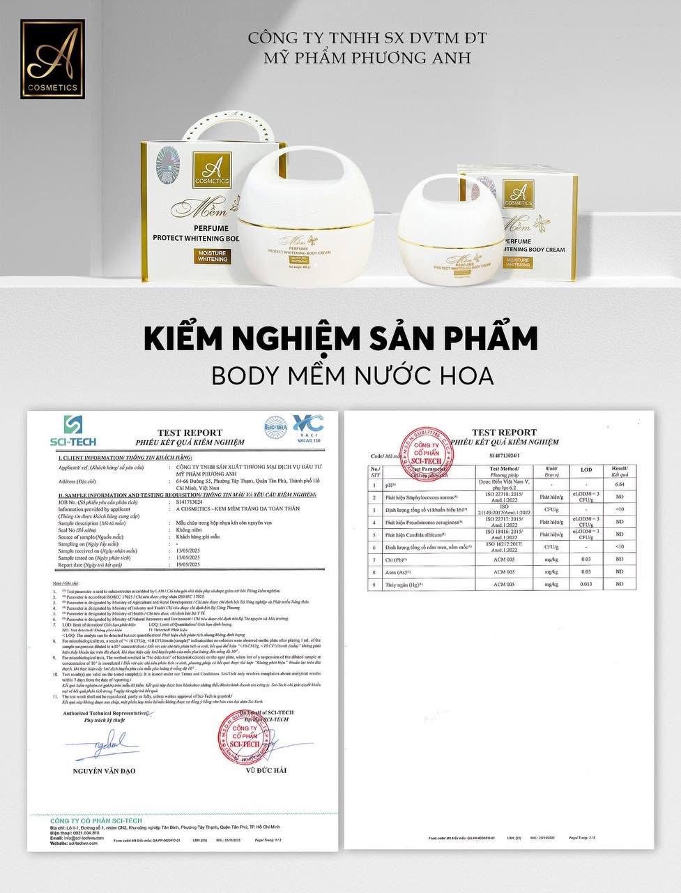 Kem Body Mềm Nước Hoa A Cosmetics Mỹ Phẩm Phương Anh 11 Kem Body Mềm Nước Hoa A Cosmetics Mỹ Phẩm Phương Anh