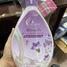 Sữa tắm nước hoa Charme Miracle 1000ml hương Lavender