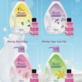 Sữa tắm nước hoa Charme Miracle 1000ml hương hoa nhài
