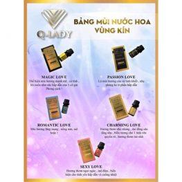 Nước hoa vùng kín Charming Love Q Lady