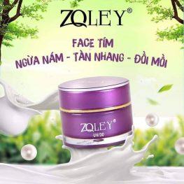 Kem face Zoley tím trị nám đồi mồi giảm nhăn da