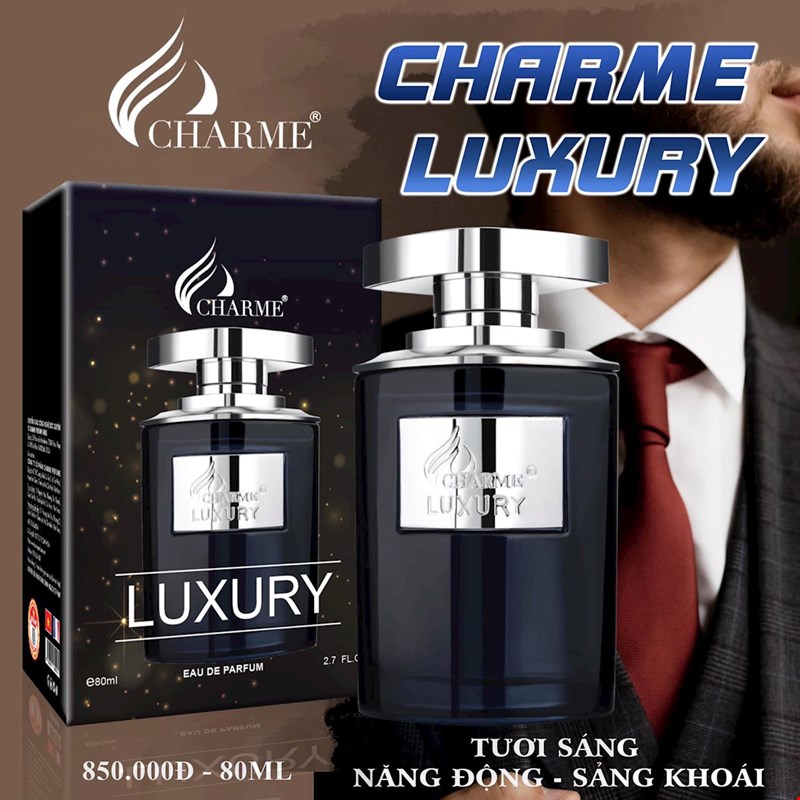 Nước Hoa Nam Charme Luxury 80ml 11 Nước Hoa Nam Charme Luxury 80ml