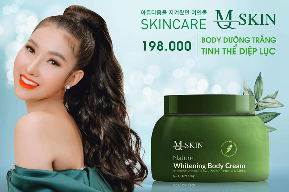 Body MqSkin tinh thể diệp lục