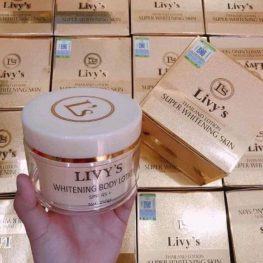 Kem body Livys hộp vàng hàng Thái Lan chính hãng