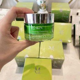 Bột rửa mặt nhân sâm MQ Skin chính hãng