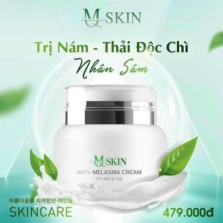 Kem tải chì MQSkin nhân sâm làm mờ thâm nám