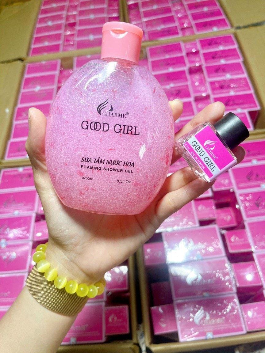 Sữa tắm Good Girl 250ml chính hãng Charme 6 Sữa tắm Good Girl 250ml chính hãng Charme