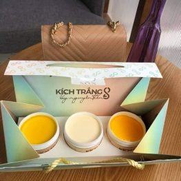 Combo kem kích trắng tam sắc S2 S.O.N chính hãng